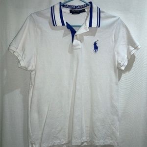 Polo Golf Ralph Lauren Shirt Womens Size XL Tailored Fit Big Pony